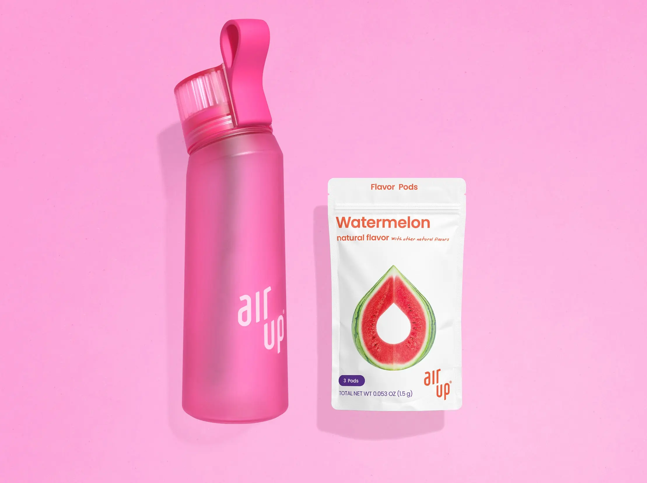 Hot Pink bottle + Watermelon pods (3-pack)